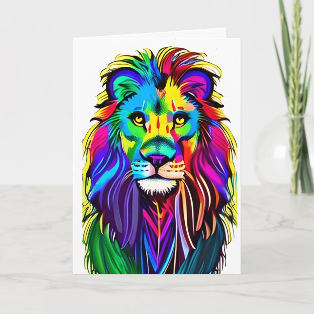 Tarjeta Te encantan mucho | Arte de fantasía místico con c (Anverso)