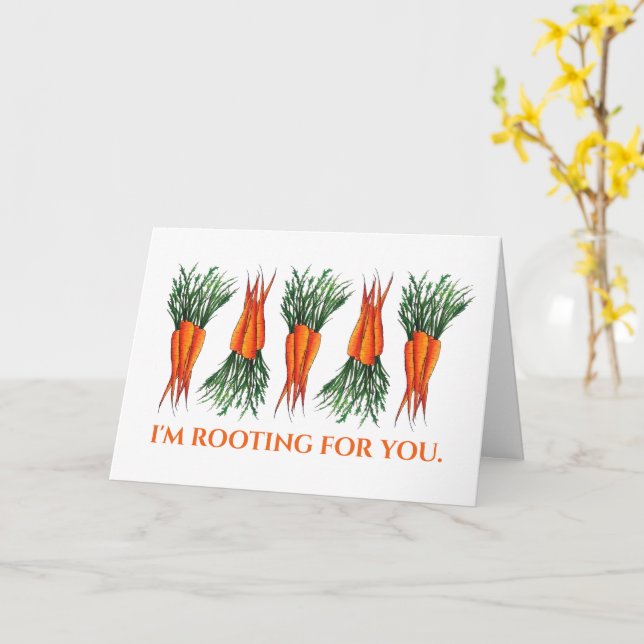 Tarjeta Te estoy alentando a que te animes a que te hagas  (flor amarilla)