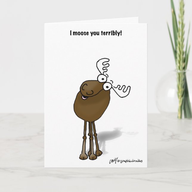 Tarjeta ¡Te estoy muriendo! (Anverso)