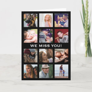 Tarjeta Te Extrañamos   Familia y amigos desaparecidos