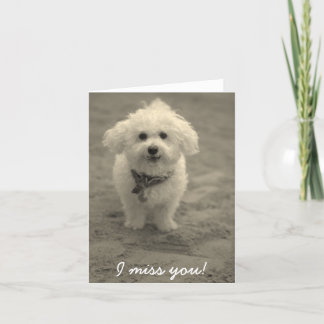 Tarjeta ¡Te extraño!