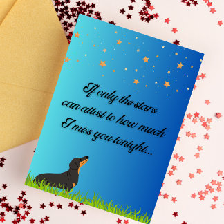 Tarjeta Te Extraño Una Relación De Larga Distancia