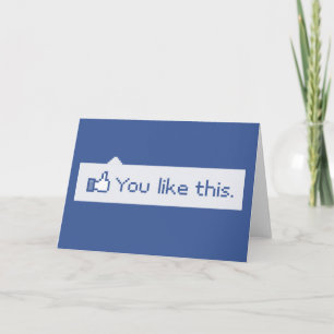 Tarjeta Te Gusta Este Gracioso Facebook