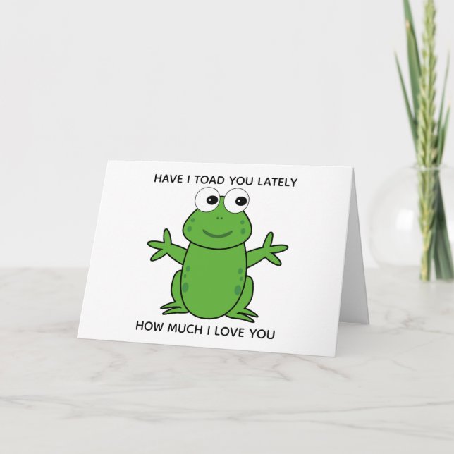 Tarjeta ¿Te He Tocado Últimamente Un Saludo De Amor Adulto (Anverso)