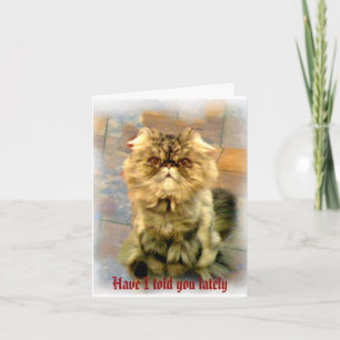 Tarjeta Te lo he dicho últimamente. ... ...