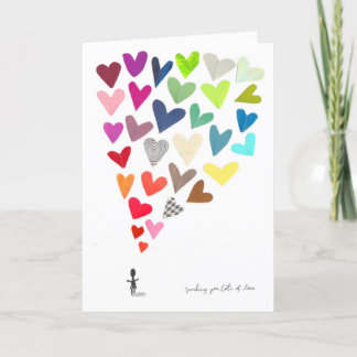 Tarjeta Te mandan mucha carta de amor