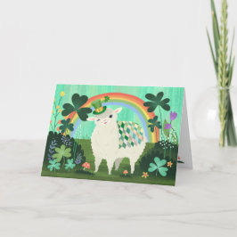 Tarjeta "Te mando un poco de suerte" Lucky Lamb