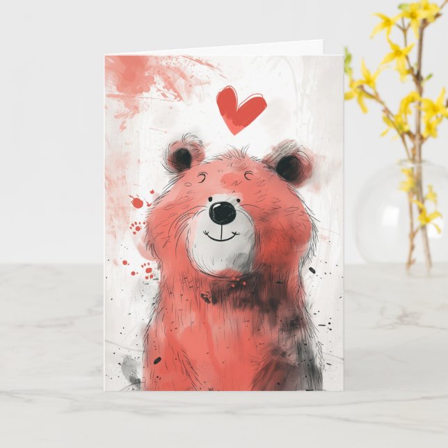 Tarjeta Te mereces amor (flor amarilla)