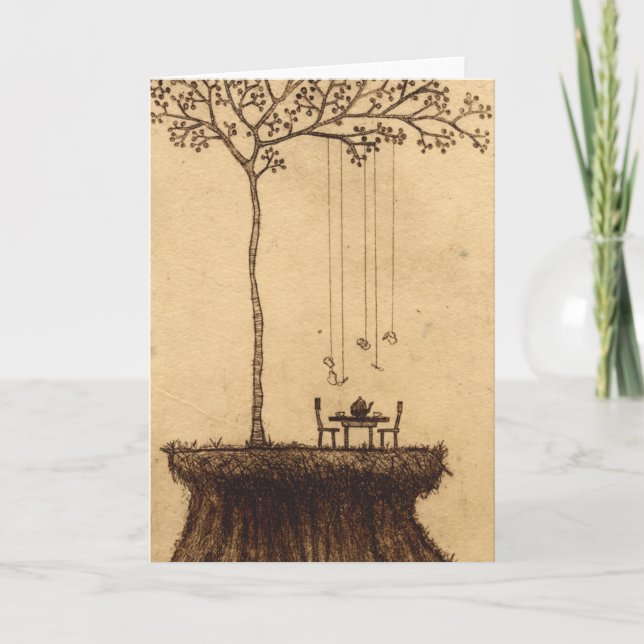 Tarjeta Té para dos (Anverso)