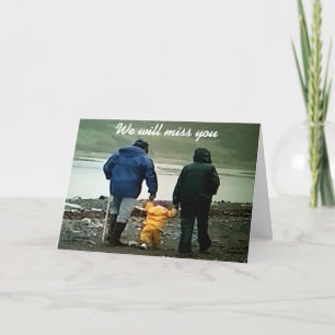 TARJETA TE PERDEREMOS Y TE DESEAREMOS LO MEJOR