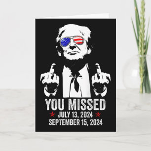 Tarjeta Te Perdiste Donald Trump Divertido Pro Trump Septi