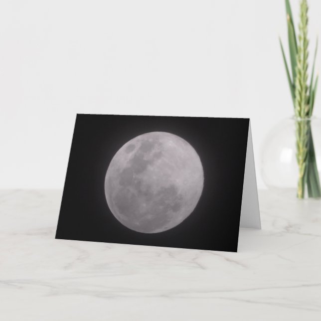 Tarjeta Te quiero a la luna y atrás (Anverso)