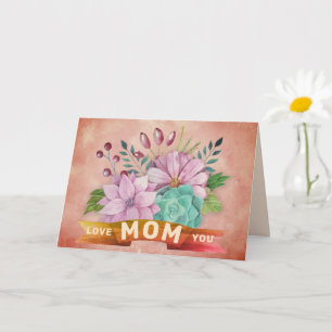 TARJETA TE QUIERO MAMÁ