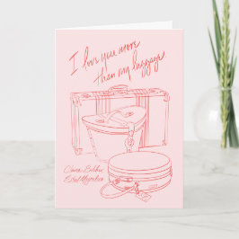 Tarjeta "Te quiero más que a mi equipaje" 