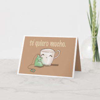 Tarjeta Te Quiero Mucho