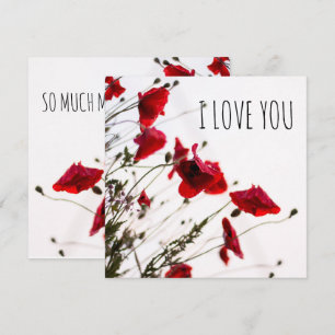 Tarjeta Te quiero tanto mi amor