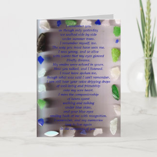 Tarjeta Te recuerdo como si sólo fueras tú...