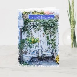 Tarjeta Tea by the Sea - Notecard