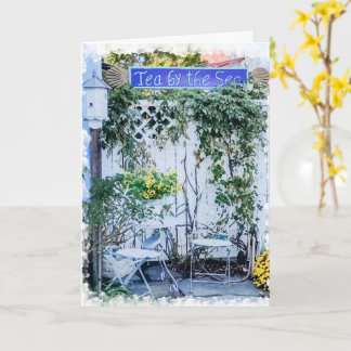 Tarjeta Tea by the Sea - Notecard