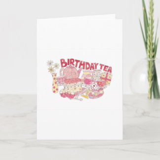 Tarjeta Tea de cumpleaños
