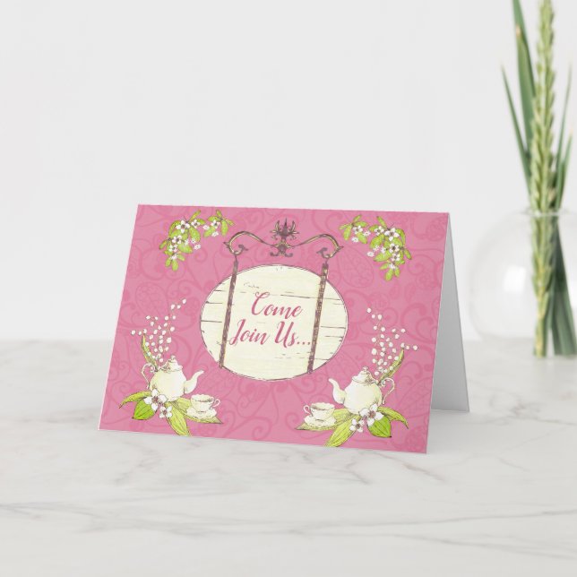 Tarjeta Tea Fiesta (Anverso)