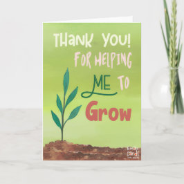 Tarjeta Teacher's Day Appreciation Card