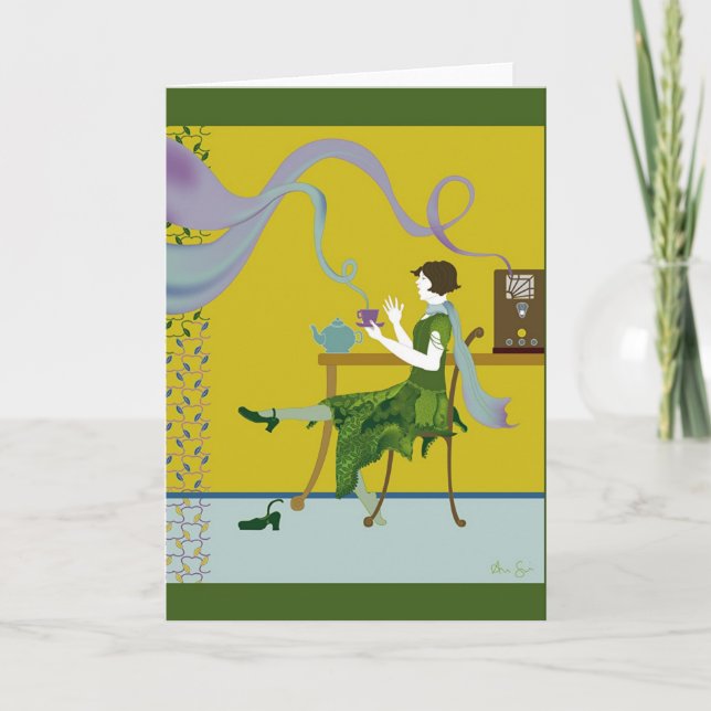 TARJETA 'TEADANCE DE 1927' (Anverso)