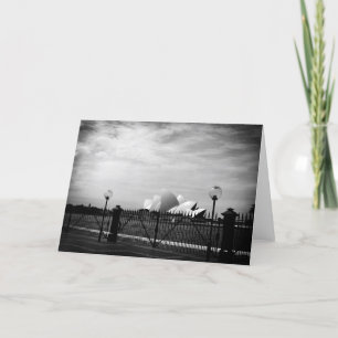 Tarjeta Teatro de la ópera dramático