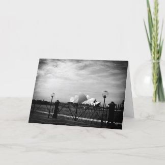 Tarjeta Teatro de la ópera dramático