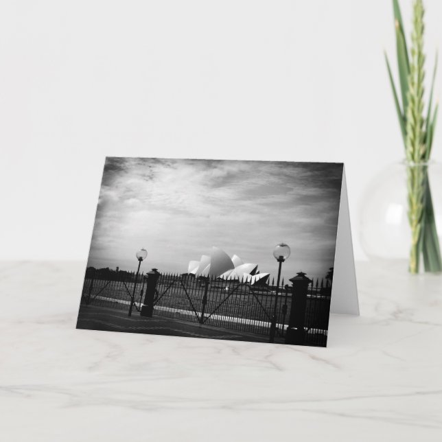 Tarjeta Teatro de la ópera dramático (Anverso)