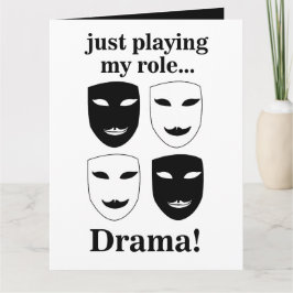 Tarjeta Teatro Mask Teatro Drama Escenario Artes Graciosas