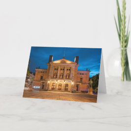 Tarjeta Teatro Nacional de Oslo