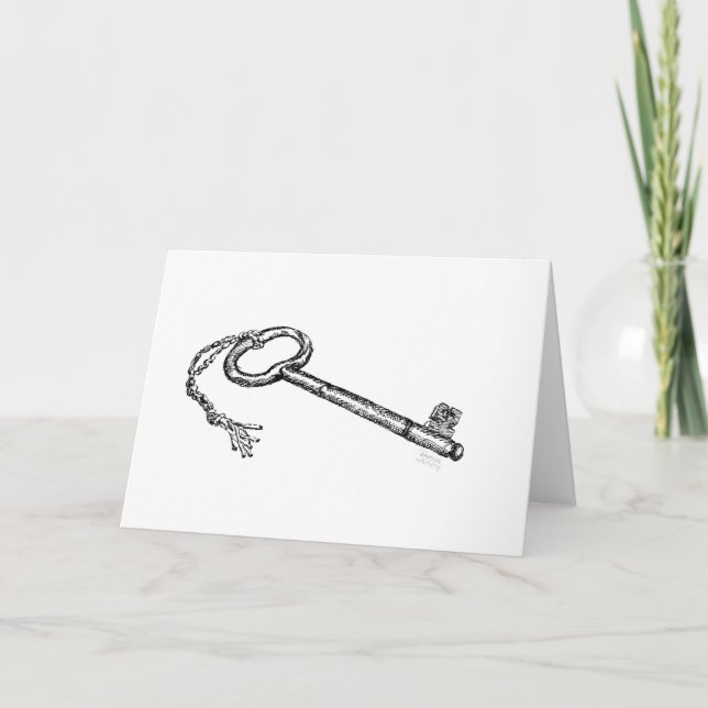 Tarjeta Tecla antigua (Anverso)