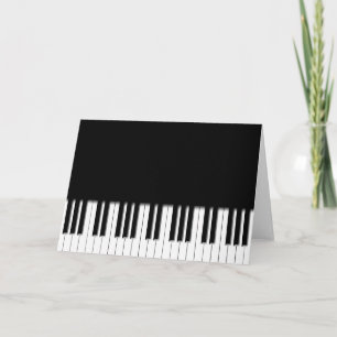 Tarjeta - Teclado de Piano