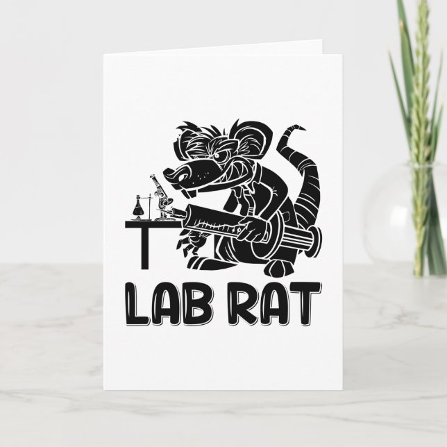 Tarjeta Técnico de Laboratorio Técnico de Laboratorio Rat (Anverso)