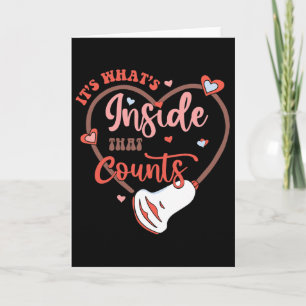 Tarjeta Técnico de Sonografía del Día de San Valentín Lo Q