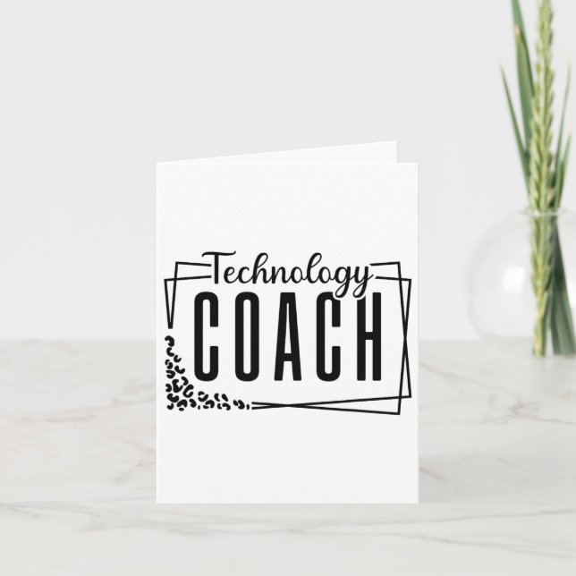 Tarjeta Tecnología Instructiva Entrenador Guay Design For  (Anverso)