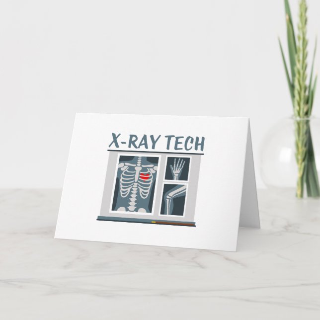 Tarjeta Tecnología X-Ray (Anverso)