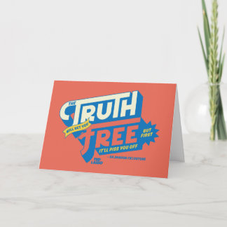 Tarjeta Ted Lasso | The Truth Will Set You Free