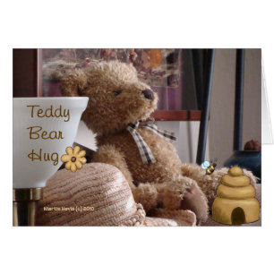 Tarjeta Teddy Bear Hug (1)
