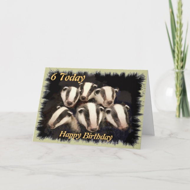 Tarjeta Tejón lindo Cubs (Anverso)