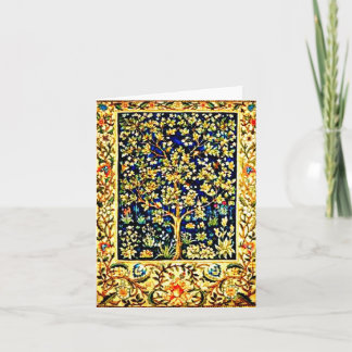Tarjeta Tela del Notecard-Vintage/Moda-Guillermo Morris 9