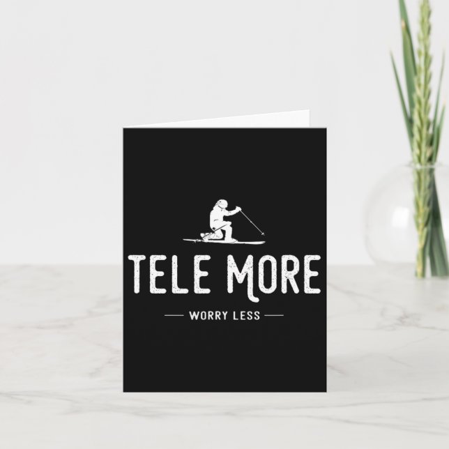Tarjeta Tele Más Preocupación Menos (Anverso)