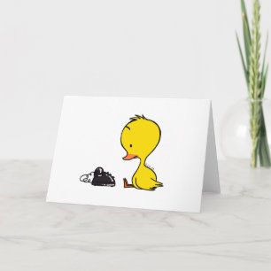 Tarjeta Teléfono y pato