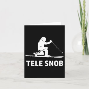 Tarjeta Telemark Skiob Snob