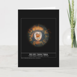 Tarjeta Telescopio esquimal de Hubble de la nebulosa 2392