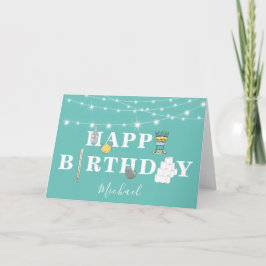 Tarjeta Tema Covid Personalizado Unisex Cumpleaños