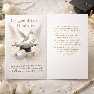 Tarjeta Tema de Celebración de Graduación por Guía Divina