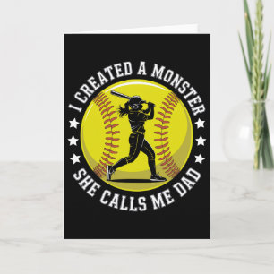 Tarjeta Tema de cita deportiva vintage de padre orgulloso