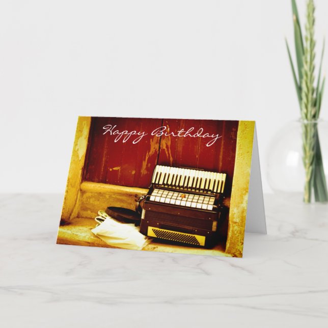 Tarjeta Tema musical (Anverso)